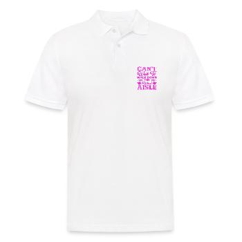Sarcastique a hâte de marcher dans l’allée des vins - Polo Homme - blanc - Devant - Kai (181cm)