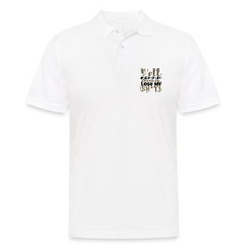 Sarkastisch Y'all Gonna Make Me Lose My Sh t Funny - Männer Poloshirt - Weiß - Vorne - Kai (181cm)