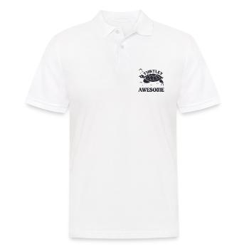 Mignon Turtley Awesome Turtle Lover Idée cadeau - Polo Homme - blanc - Devant - Kai (181cm)