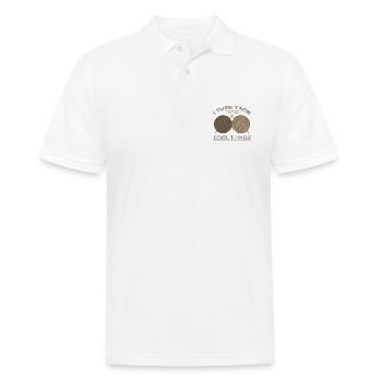 Les cadeaux de tricot transforment le fil en choses cool Tricoter - Polo Homme - blanc - Devant - Kai (181cm)