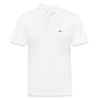 Symbole du cœur 2022 - Polo Homme - blanc - Devant - Kai (181cm)
