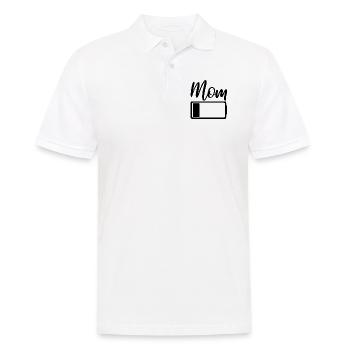Mutter - Männer Poloshirt - Weiß - Vorne - Kai (181cm)