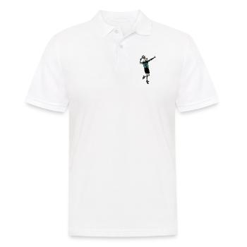 Lama tennis - Polo Homme - blanc - Devant - Kai (181cm)