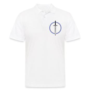 Sword Icon - Men's Polo Shirt - white - Front - Kai (181cm)