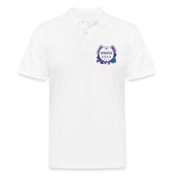 Croatie 2024 - Polo Homme - blanc - Devant - Kai (181cm)