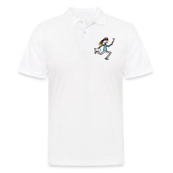 Nurse - Men's Polo Shirt - white - Front - Kai (181cm)