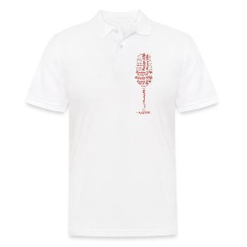 Russian Wife Happy Life Russian Women Russia - Men's Polo Shirt - white - Front - Kai (181cm)
