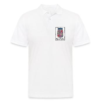 Mixed Pickles Glas - Männer Poloshirt - Weiß - Vorne - Kai (181cm)