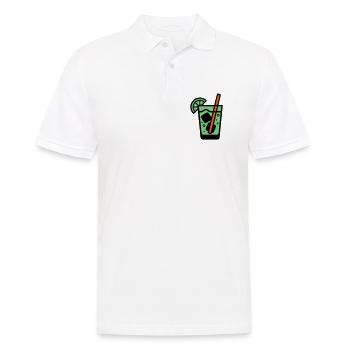 Cocktail Glass Summer Drink Vacances de garçon pour filles - Polo Homme - blanc - Devant - Kai (181cm)