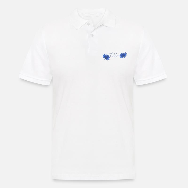 Ella Geburtstag Ella - Männer Poloshirt - Weiß