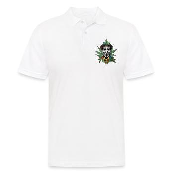 Die charmante Stärke einzigartige Cartoonfigur - Männer Poloshirt - Weiß - Vorne - Kai (181cm)