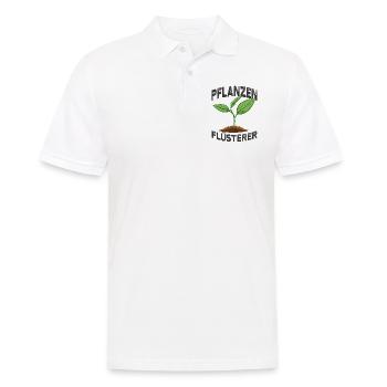 Gärtner - Männer Poloshirt - Weiß - Vorne - Kai (181cm)