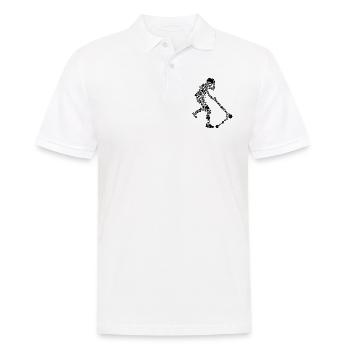 Scooter - Männer Poloshirt - Weiß - Vorne - Kai (181cm)