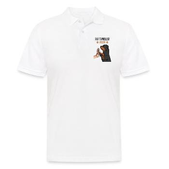 Rottweiler Mama Hunde Mom Frauchen - Männer Poloshirt - Weiß - Vorne - Kai (181cm)