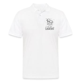 Dalmatiner - Männer Poloshirt - Weiß - Vorne - Kai (181cm)