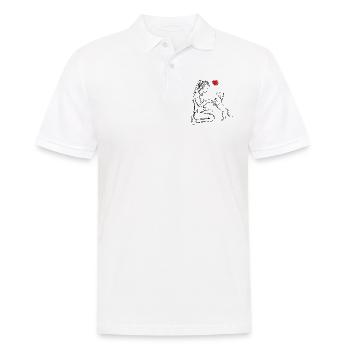 Teckel - Polo Homme - blanc - Devant - Kai (181cm)