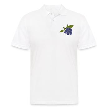 Bleuet isolé - Polo Homme - blanc - Devant - Kai (181cm)