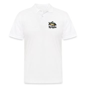Karpfen Flüsterer - Männer Poloshirt - Weiß - Vorne - Kai (181cm)