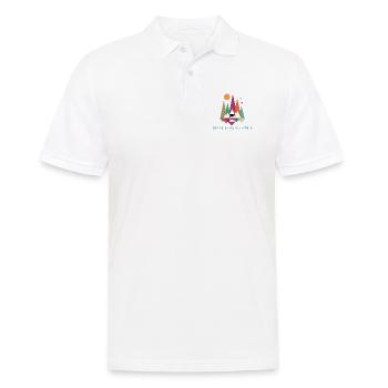 Fridays for Future - There is no Planet B - Men's Polo Shirt - white - Front - Kai (181cm)