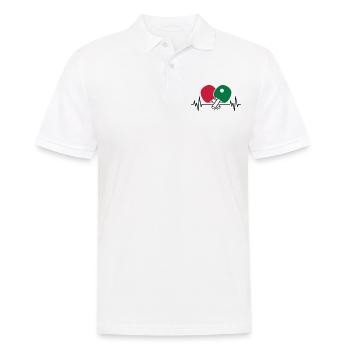 Raquette de tennis de table - Polo Homme - blanc - Devant - Kai (181cm)