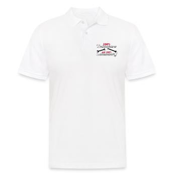 Traktor , Trecker ,Traktorfahrer Leidenschaft (25) - Männer Poloshirt - Weiß - Vorne - Kai (181cm)