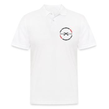 Polterabend 2024 - Männer Poloshirt - Weiß - Vorne - Kai (181cm)