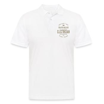 Electrician - Men's Polo Shirt - white - Front - Kai (181cm)