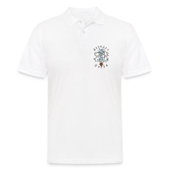 Science Physics rocks - Men's Polo Shirt - white - Front - Kai (181cm)