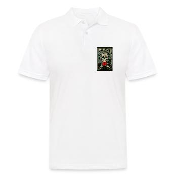 la_mort_vous_va_si_bien - Men's Polo Shirt - white - Front - Kai (181cm)