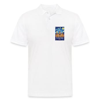 A Coruna Spain - Männer Poloshirt - Weiß - Vorne - Kai (181cm)