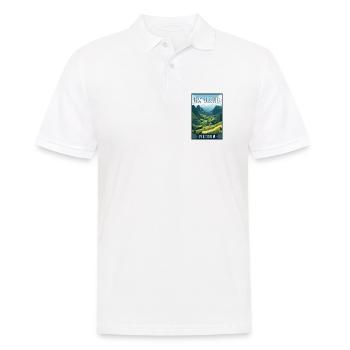 Découvrez les majestueux paysages de Ha Giang au Vietnam - Polo Homme - blanc - Devant - Kai (181cm)