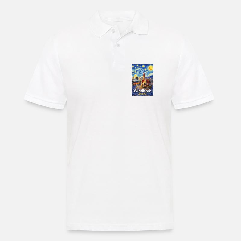 Windhoek Namibia - Männer Poloshirt - Weiß