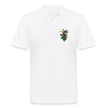 Brasilien - Brasilien - Flaggen - Männer Poloshirt - Weiß - Vorne - Kai (181cm)