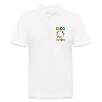 Occupational Therapist Colorful Hands - Men's Polo Shirt - white - Front - Kai (181cm)