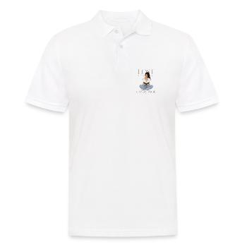 Livres Livres Amour de la lecture - Polo Homme - blanc - Devant - Kai (181cm)