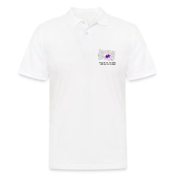 Puzzle - que se passe-t-il si vous avez raison et qu’ils ont tort? - Polo Homme - blanc - Devant - Kai (181cm)