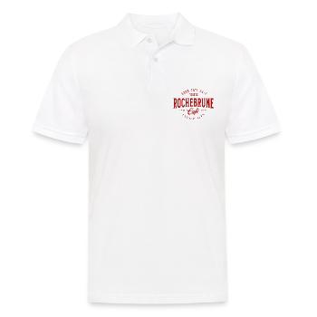 Rochebrune cafe Megève French Alps - Polo Homme - blanc - Devant - Kai (181cm)