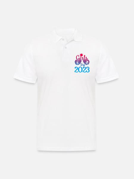 Girls Trip 2023 - Männer Poloshirt - Weiß