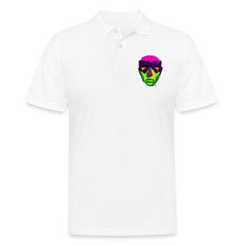 Un beau design de super-héros Revenant - Polo Homme - blanc - Devant - Kai (181cm)