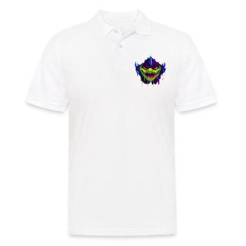 A Beautiful and Fun Slaadi Dragon Design - Men's Polo Shirt - white - Front - Kai (181cm)