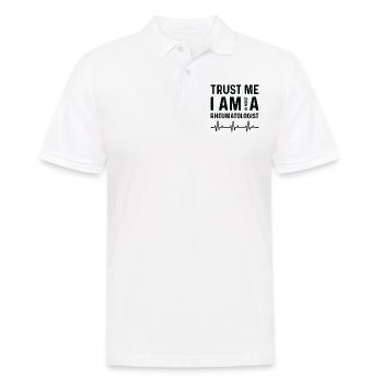 Ayez confiance que je suis presque rhumatologue - Polo Homme - blanc - Devant - Kai (181cm)