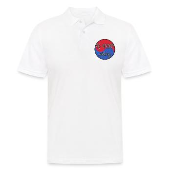 K POP Army - Polo Homme - blanc - Devant - Kai (181cm)