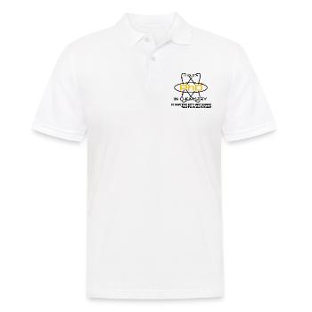Doctor Chemistry PhD Gift Idea Graduating Chemist - Men's Polo Shirt - white - Front - Kai (181cm)