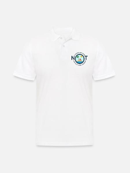 I'm Retired And You're Not Gift - Men's Polo Shirt - white