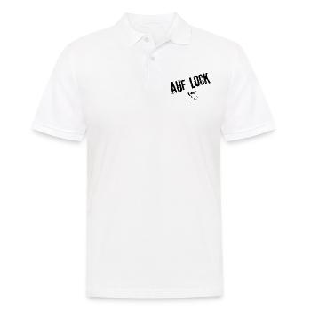 Temporäre Pause Styles | Jugendwort - Männer Poloshirt - Weiß - Vorne - Kai (181cm)