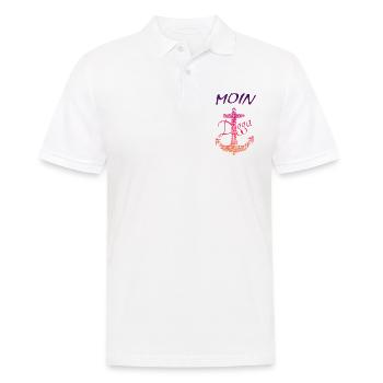 Anker Moin Digga - Männer Poloshirt - Weiß - Vorne - Kai (181cm)