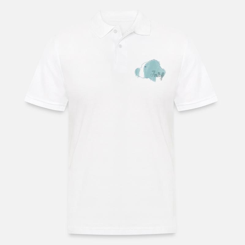 Lovley Staffi #1 - Männer Poloshirt - Weiß