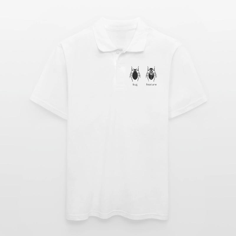 Bug oder feature Männer Poloshirt