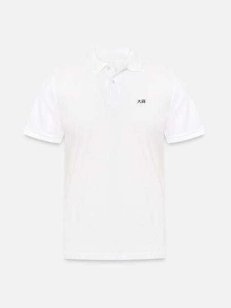 Weed - Men's Polo Shirt - white