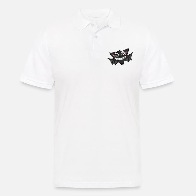 Chauve souris - Polo Homme - blanc